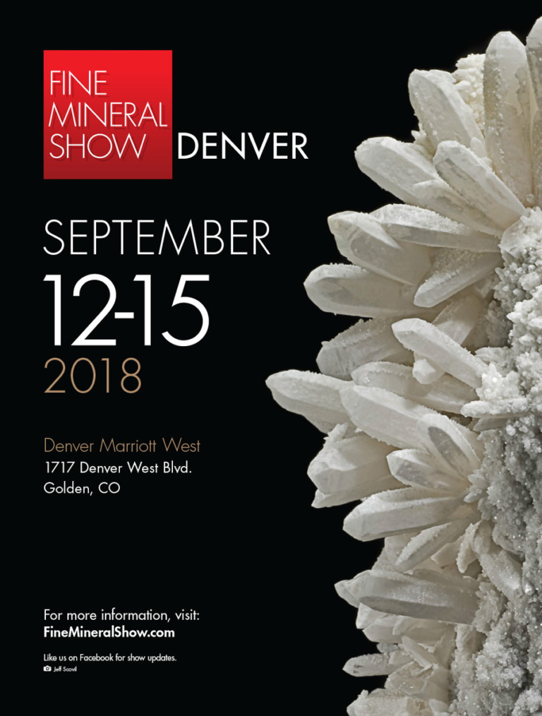 Denver Fine Mineral Show 2018 Fine Mineral Show