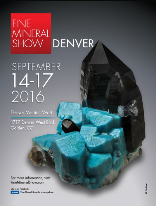 Denver Fine Mineral Show 2016