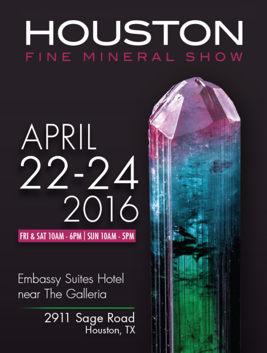 Houston Fine Mineral Show 2016